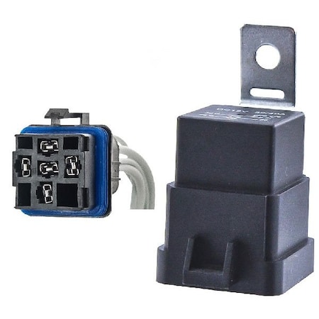 Truckair Relay Kit - Square - 5 Term., Category: Relay, No.: 5 Terminals, Volts: 12V, Function: Spdt, Amp 11-3007
